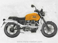 Moto Guzzi : Une V7 II Stone Scrambler pour l'été