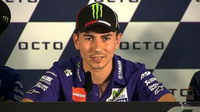 Silverstone, conférence de presse pré-GP : Jorge Lorenzo, particulièrement détendu.