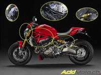 Nouvelle sortie du prototype Ducati "Diavel" 2016
