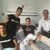 Kenan Sofuoglu visite Jules Cluzel à l'hôpital