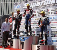 Cybermotard, 3e titre de champion de France superbike pour Leblanc à Albi
