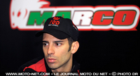 Marco Melandri et Lewis Hamilton, pilotes MV Agusta ? Oui, mais pas en compétition et pas sur les mêmes machines : le champion de GP250 italien