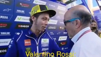 Valentino Rossi à Ezpeleta : " je te l'avais dit oui ou non ? "