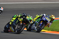 Rossi a fait une course quasiment parfaite, mais en partant avec une grosse épine dans le pied