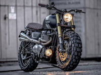 Spéciale : Triumph T100 scrambler