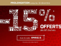 Promo équipement : Les offres spéciales Noël prolongées