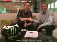 MotoGP : Lorenzo signe avec Shark