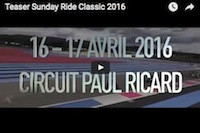 Sunday Ride Classic: le teaser 2016 Ancienne Calendrier Vidéo moto YouTube Caradisiac Moto Caradisiac.com