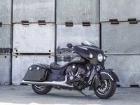Indian Chieftain Dark Horse : Bagger full black