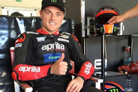 Sam Lowes impressionne lors de ses essais sur l'Aprilia MotoGP