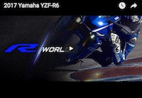 La Yamaha YZF-R6 débarque en vidéo
