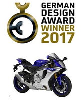 La Yamaha YZF-R1 gagne le German Design Award catégorie Transport