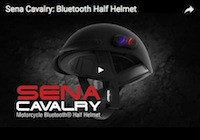 Sena Cavalry: demi jet connecté (vidéo) Casque Equipement Jet YouTube Caradisiac Moto Caradisiac.com