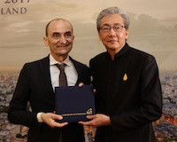 Claudio Domenicali reçoit le titre de Conseiller Honoraire en Investissement par le Bureau des Investissements Thaïlandais