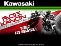 Dés ce soir 18h : Découvrez et essayez les nouvelles Kawasaki !