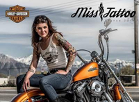 Harley-Davidson partenaire de la première élection de Miss Tattoo