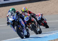 Cybermotard, Huertas sacré champion du monde supersport à Jerez, sans panache