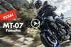 Essai vidéo Yamaha MT 07 2025 standard et Y AMT