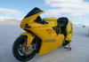 Vidéo : Une moto électrique à 347 km/h