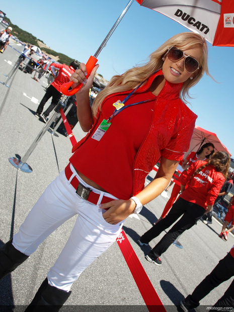 Fille des paddocks grand prix Laguna Seca 2011