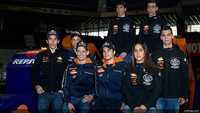 Cybermotard, L'équipe Honda Repsol présente ses pilotes à Madrid