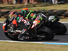 WSBK, essais d'Aragon: La ZX-10R ne fait plus rire Biaggi