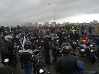 Dimanche 25 mars, les motards montent à Paris