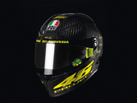 Quand Rossi " fait le buzz " autour de son casque Pista GP
