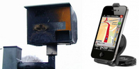 Radar-ghost : une application iPhone qui 'aveugle' les radars automatiques.