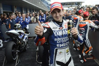 Jorge Lorenzo s'est trompé dans son choix du pneu avant