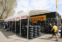 Un formidable ban d'essai pour les pneus Pirelli