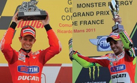 Casey Stoner bat Valentino Rossi...aux enchères !