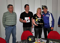 Les gagnants du concours MJ/X-Lite ont rencontré Lorenzo au GP de France