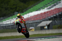 Valentino Rossi : " nous ferons de notre mieux pour finir avec les premiers "