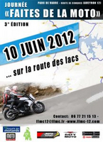 Aveyron : dimanche 10 juin, " Faites de la moto " avec la FFMC 12