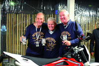 Nilsson, Tibblin et Hallman honorés par Husqvarna
