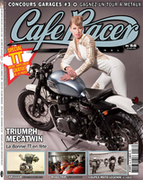 Mécatwin à la une du Café Racer de Juillet Août 2012