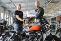 Actualité Moto Le concours Harley remporté par un belge