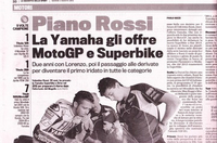 Valentino Rossi, en Superbike, en 2015, avec Yamaha ?