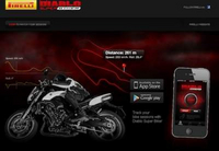 L'appli Pirelli Diablo Super Biker vous offre le grand écran