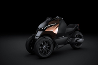 Concept scooter 3 roues Peugeot Onyx au Mondial