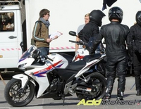 Les premières photos des Honda CBR500, CB500X, CB500R