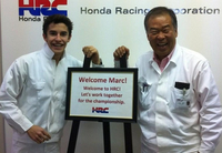 Marc Marquez reçu comme le Messie chez Honda au Japon