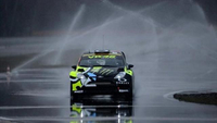 Valentino Rossi mène les débats au Monza Rally Show