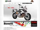 Internet : Un site tout neuf pour Benelli