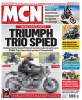 3 nouvelles Triumph révélées dans le MCN du 29 novembre