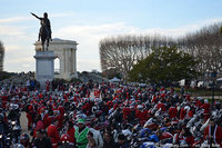 Solidarité à Montpellier : 600 pères Noël à moto