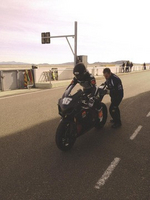 Les premières photos de Jules Cluzel au guidon de sa Suzuki GSX-R