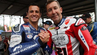 Randy de Puniet a participé à la " Troy Bayliss Classic "