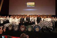 Pirelli présente les pneus de la saison